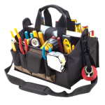 15 POCKET, 16" CENTER TRAY TOOL BAG