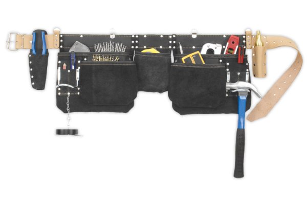 LARGE ALLWEATHER JOURNEYMAN CARPENTER APRON