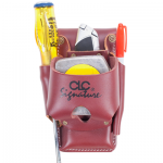 HEAVY-DUTY LEATHER TAPE/TOOL HOLDER