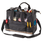 16 inch Tool Bag with Top-Side Plastic Parts Tray POCKET 25