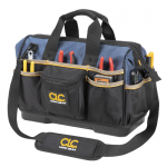 16″ MOLDED BASE ​BIGMOUTH TOTE TOOL BAG – 23 POCKET